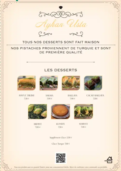 Menu_Restaurant Ayhan Usta_Pavillons-sous-Bois_image_2