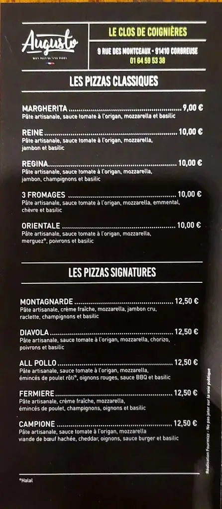 Menü_Bailly Christophe - Le Clos de Coignieres_Corbreuse_Bild_1