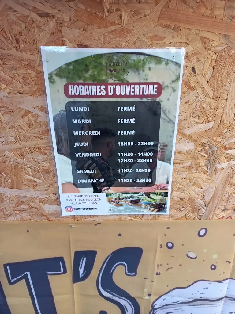 La terrasse du parc Restaurant in Dourdan