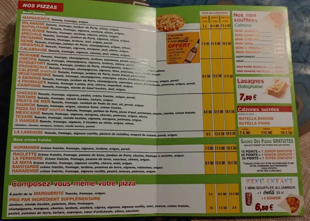 Menu_Pizza Artisanale_Dourdan_image_1