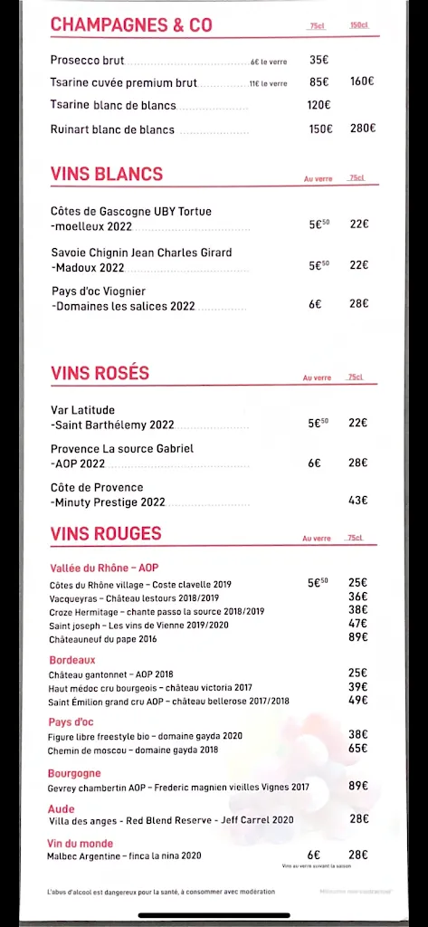 BANK RESTAURANT BAR_Drumettaz-Clarafond_menu_image_1