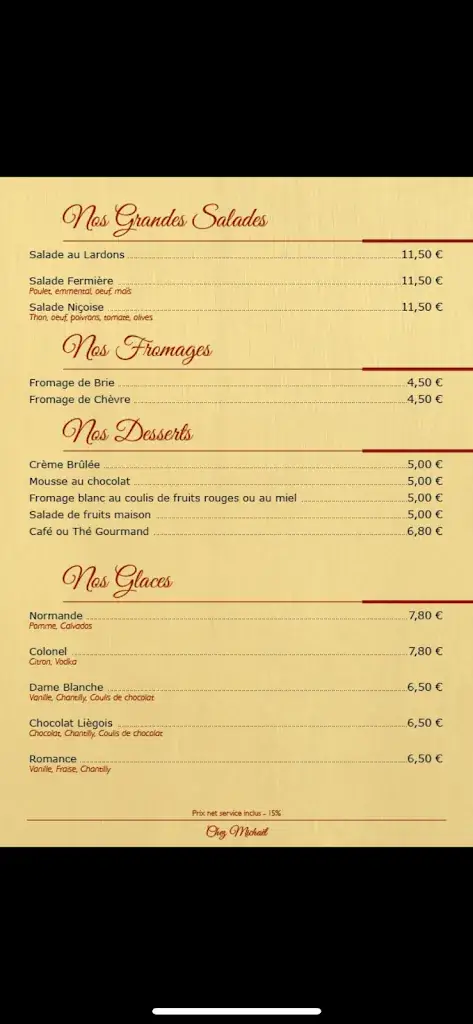 Menu_Chez Mickael_Combs-la-Ville_image_1