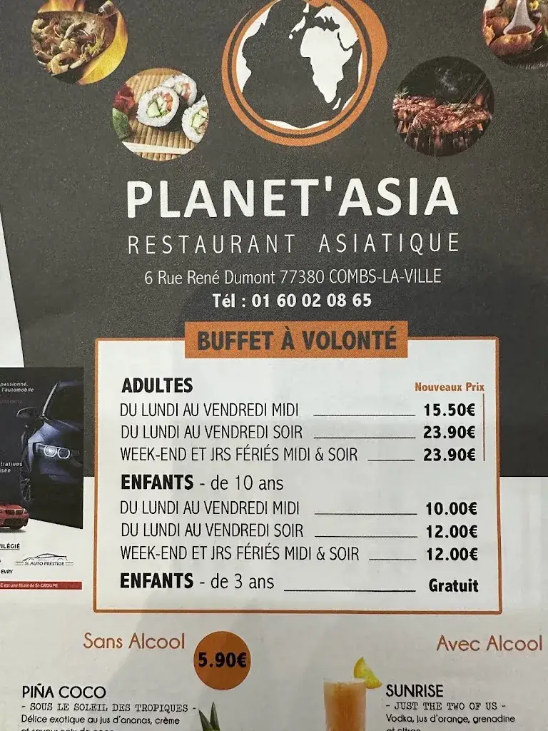 Menü_Planet'Asia_Combs-la-Ville_Bild_1