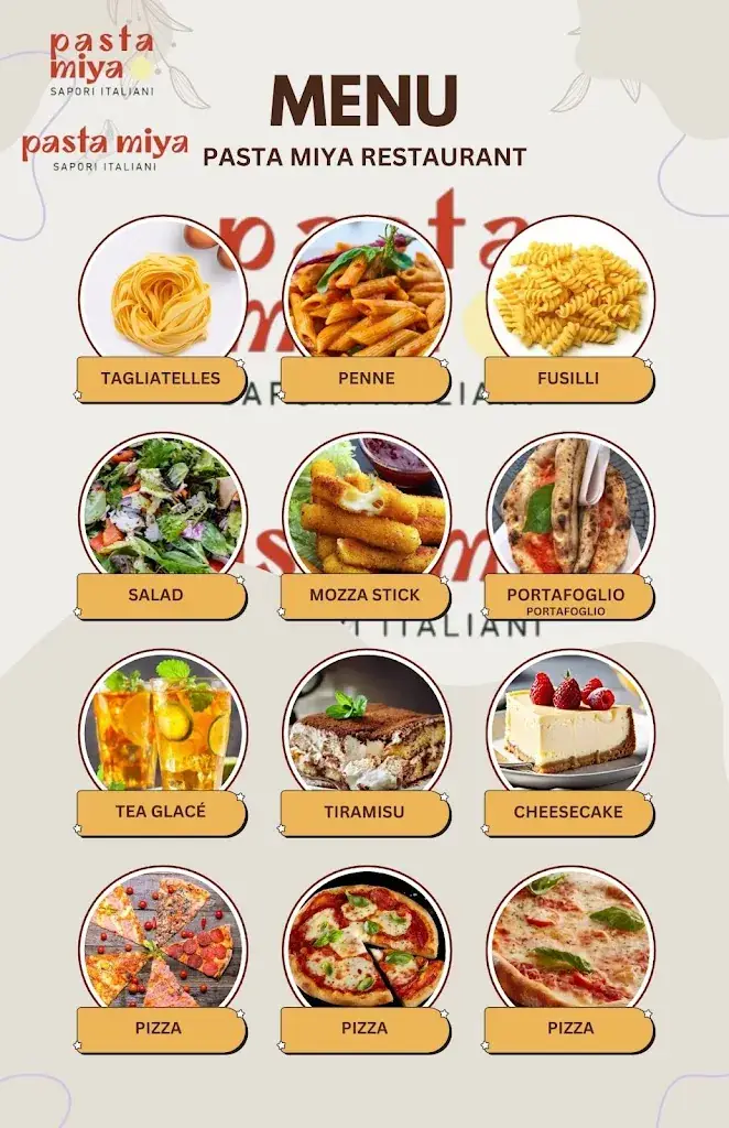 Menu_PASTA MIYA_Évry-Courcouronnes_image_1
