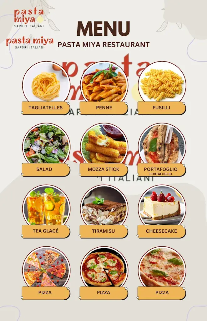 Menu_PASTA MIYA_Évry-Courcouronnes_image_2