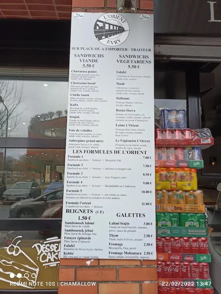 Menu_L'Orient_Évry-Courcouronnes_image_4