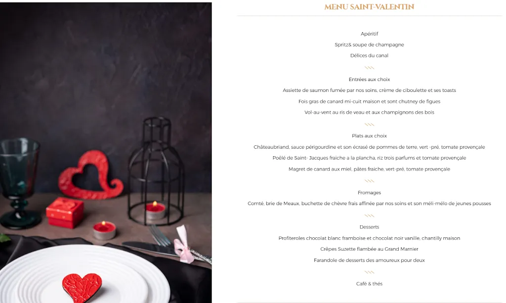 Menu_Restaurant Le Canal_Évry_image_1