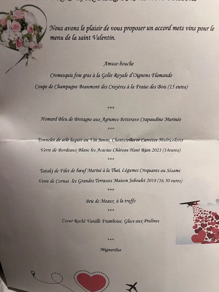 Menu_Le Briefing | Restaurant bistronomique 77_Lognes_image_1