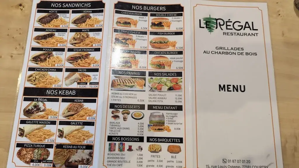 Menu_Le Régal Courtry_Courtry_immagine_1