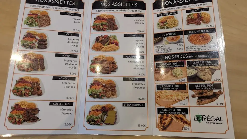 Menu_Le Régal Courtry_Courtry_immagine_2