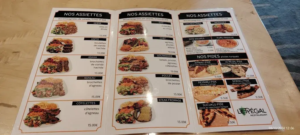 Menu_Le Régal Courtry_Courtry_immagine_4