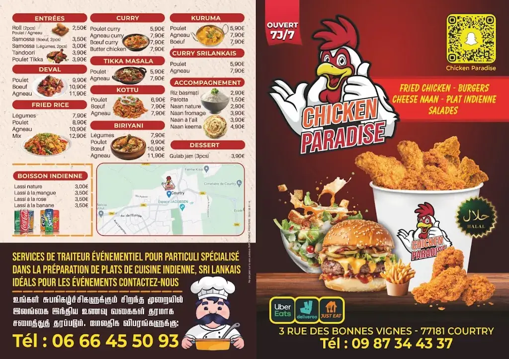 Menu_Chicken paradise_Courtry_imagen_2