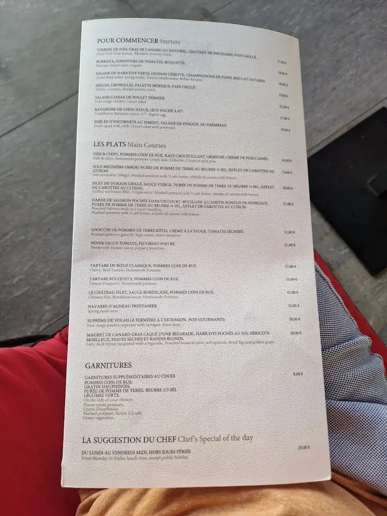 Menu_Fouquet's Enghien-les-Bains_Enghien-les-Bains_immagine_3