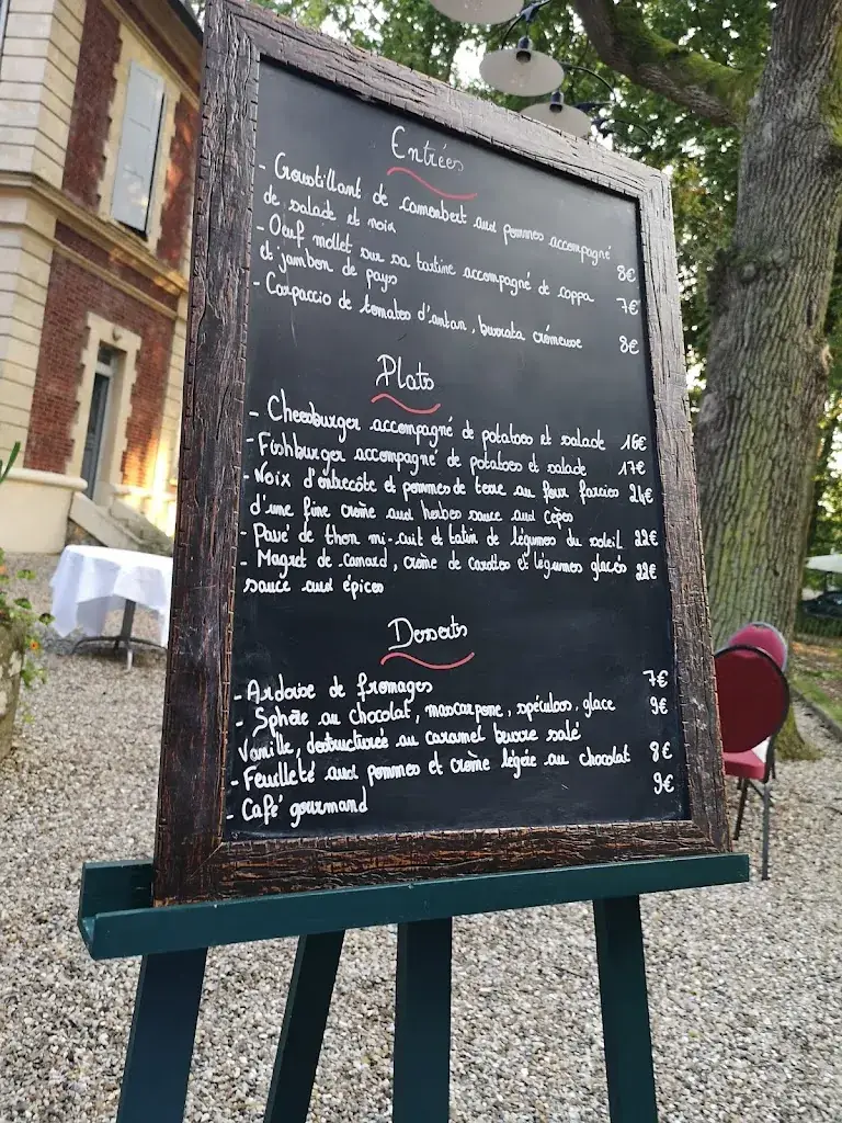 Menu_Restaurant @ Château de l'Hermitage_Ennery_immagine_1
