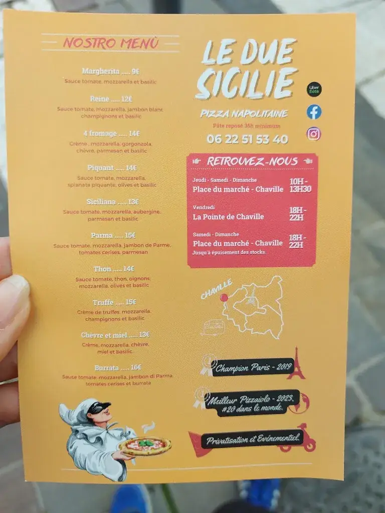 Caroline Coulin_Le due sicilie food-truck chaville_Chaville_review