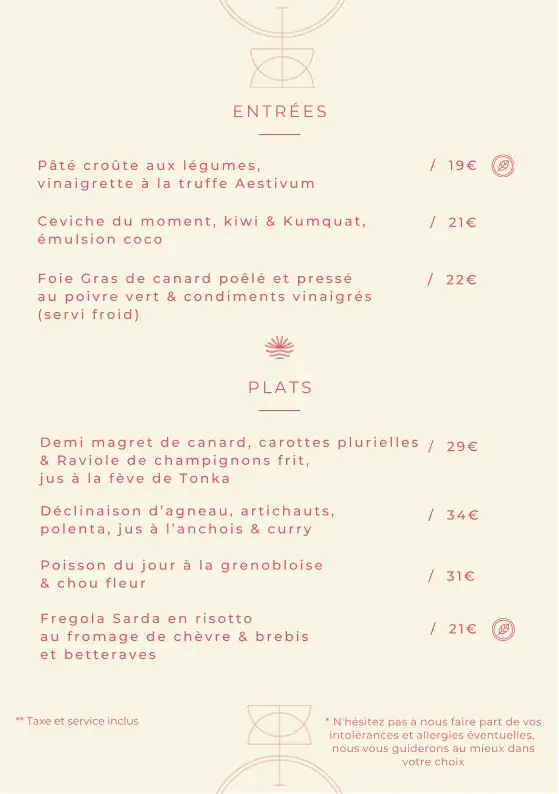 Menu_Restaurant Zélie_Voglans_image_1