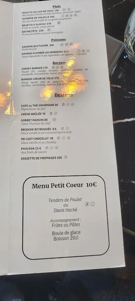 Menu_Le Cœur de Ville_Domont_image_1