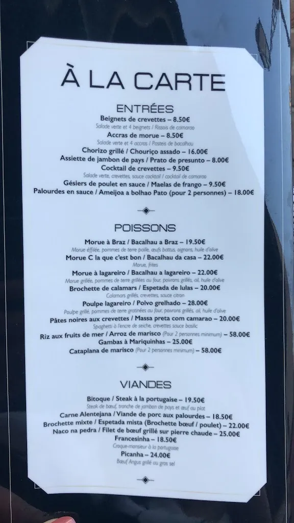 Menu_C’est la que C’est bon_Créteil_image_1