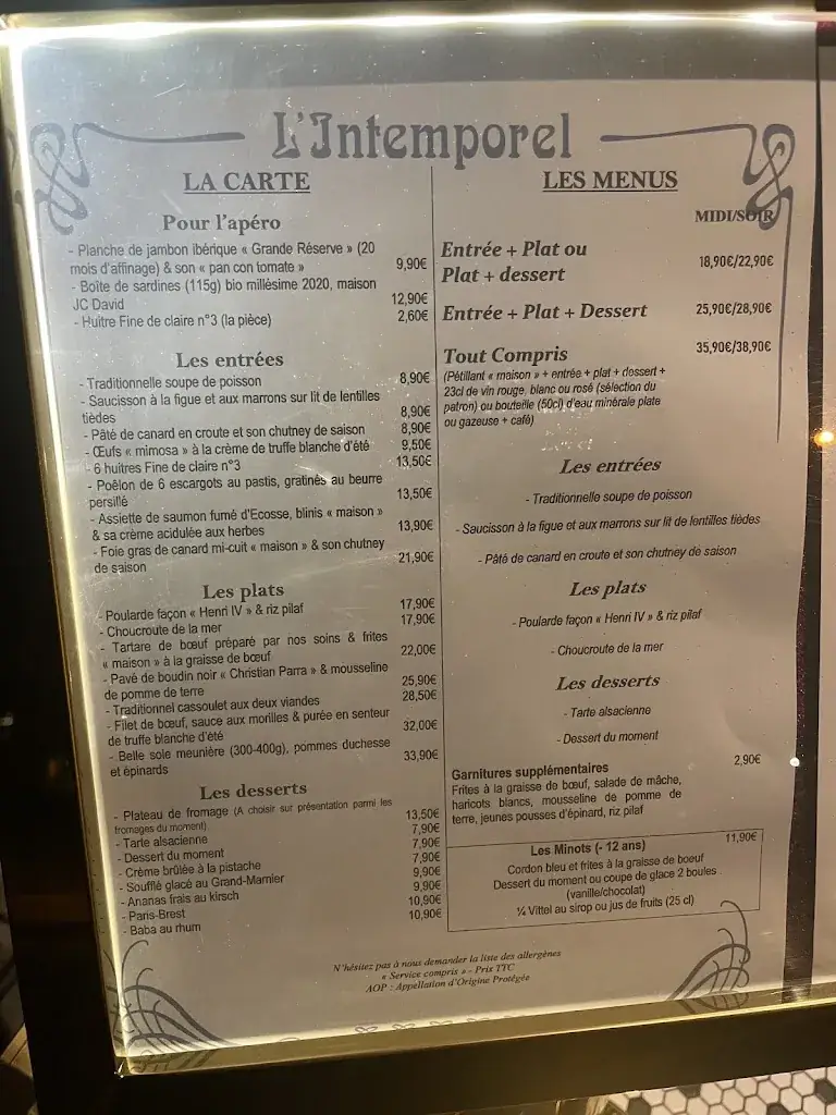 Menu_L'INTEMPOREL_Créteil_image_1