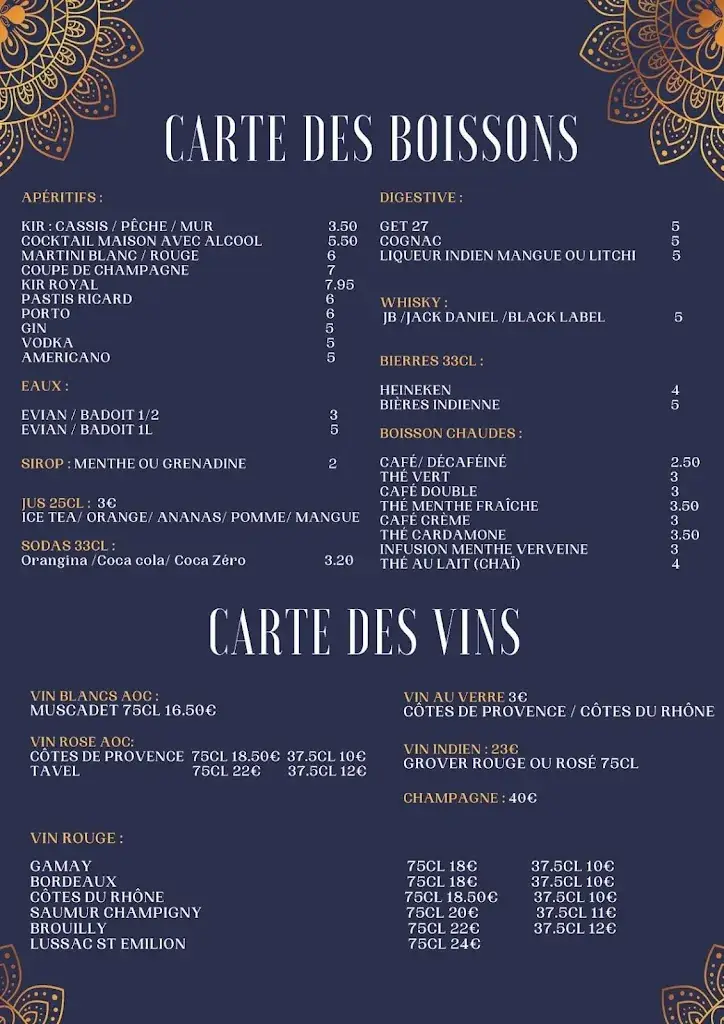 Menu_Raja Maharaja_Crosne_image_3