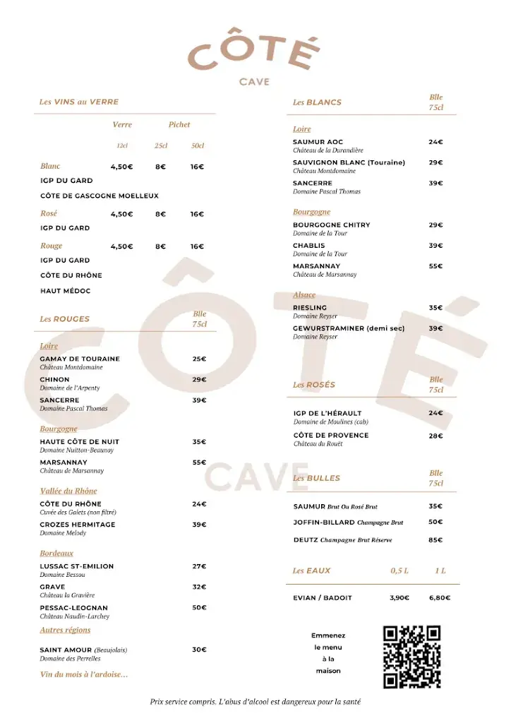 Menu_Côté Café & Côté Cuisine_Montgeron_image_1