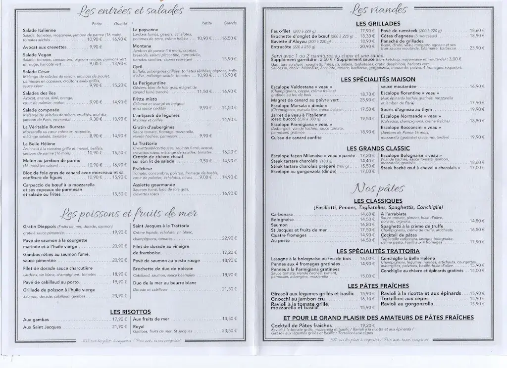 La Trattoria restaurant in Cormeilles-en-Parisis