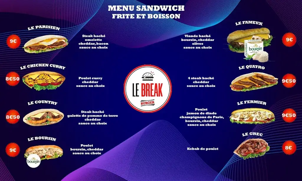 Menu_Le Break Burger_Cormeilles-en-Parisis_image_1
