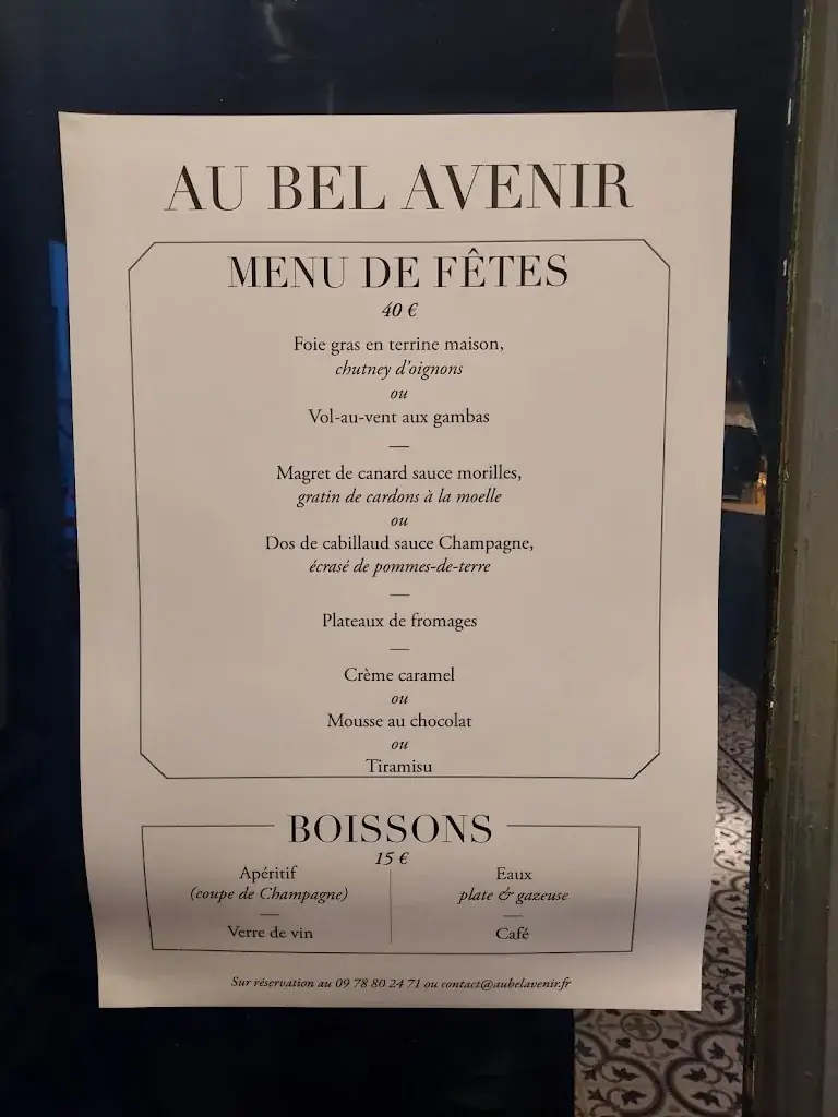Menu_AU BEL AVENIR — Restaurant-Brasserie dans l'ouest lyonnais_Écully_image_3