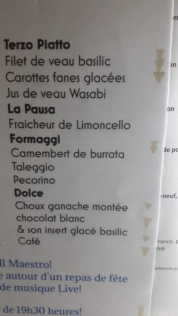 Menu_Il Maestro_Écouen_image_3