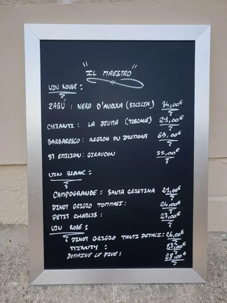Menu_Il Maestro_Écouen_image_4