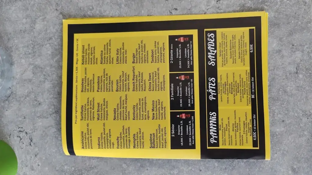 Menu_Pizza Chez Nous_Épône_image_3