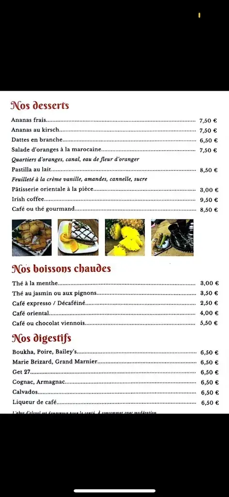 Menu_Le Marrakech_Dammartin-en-Goële_image_2