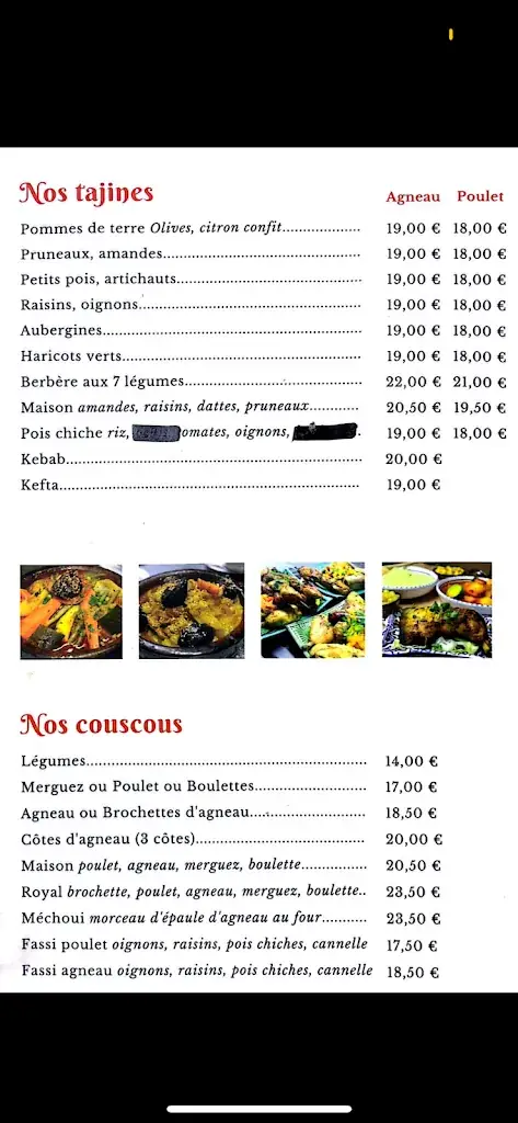 Menu_Le Marrakech_Dammartin-en-Goële_image_3