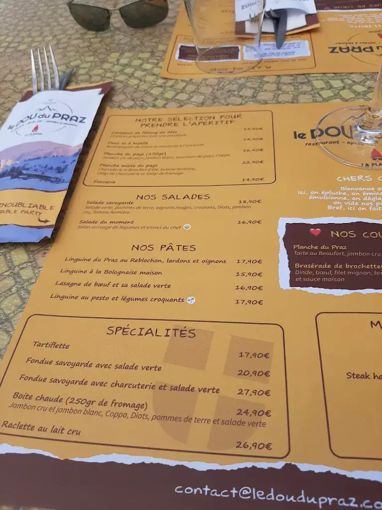 Menu_Restaurant Le Dou Du Praz_73210_image_4