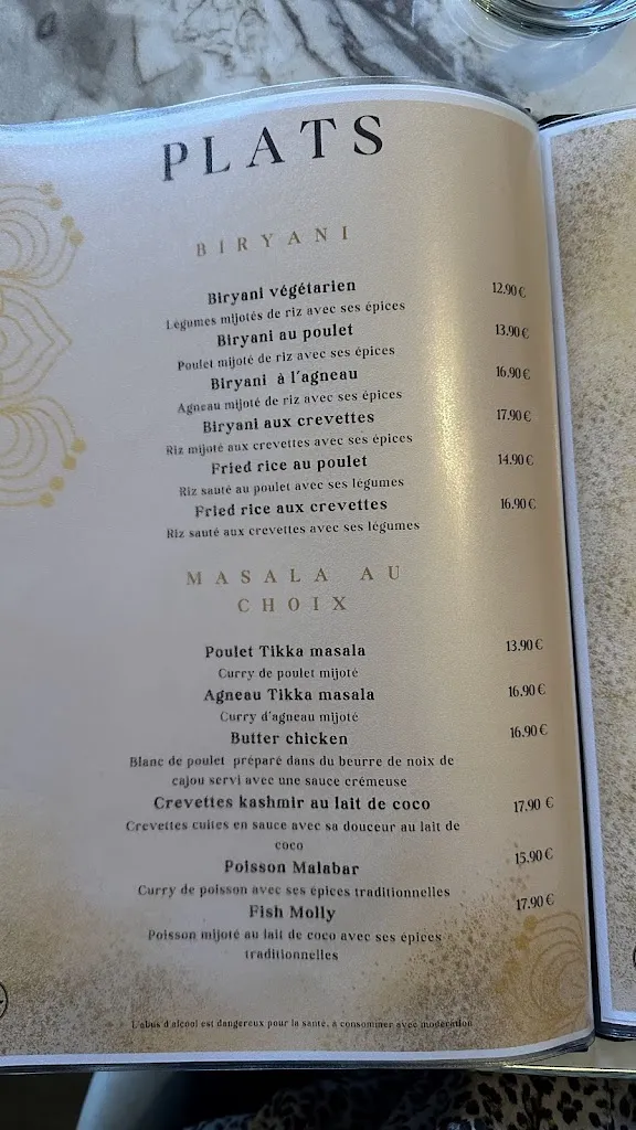 Menu_Chez Deva_Dammartin-en-Goële_imagen_4
