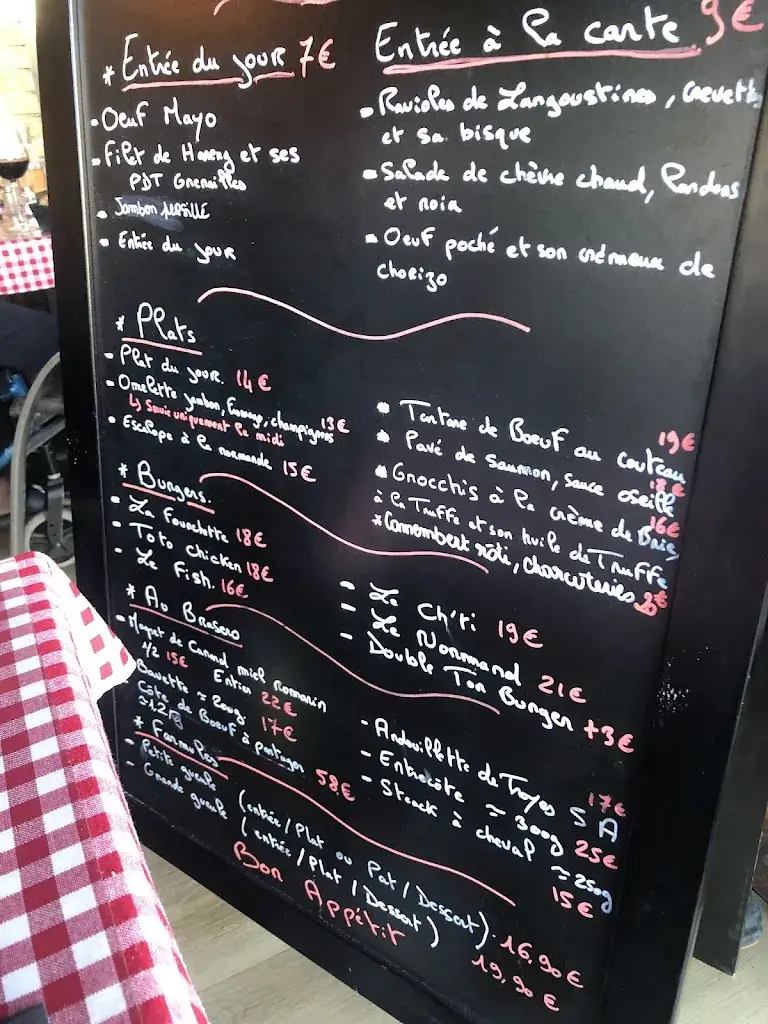 Menu_La Fourchette de la Goële_Saint-Mard_immagine_2