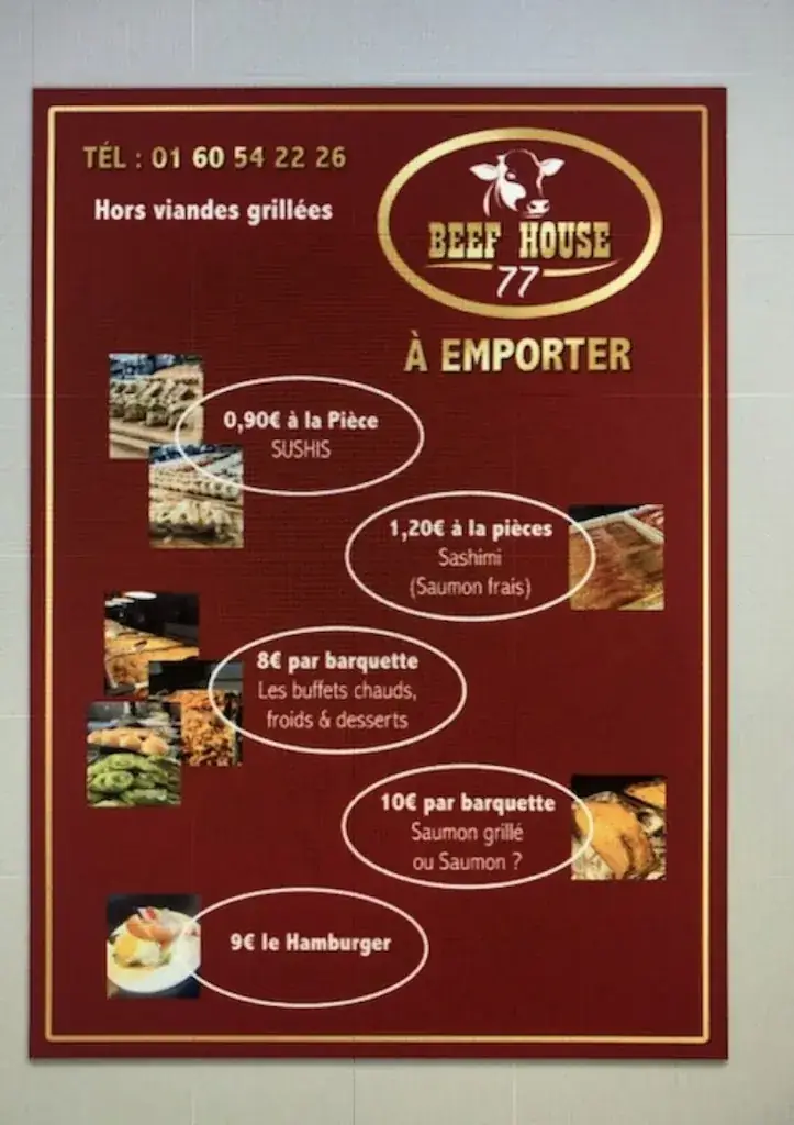 Menu_Beef house st mard_Saint-Mard_image_1