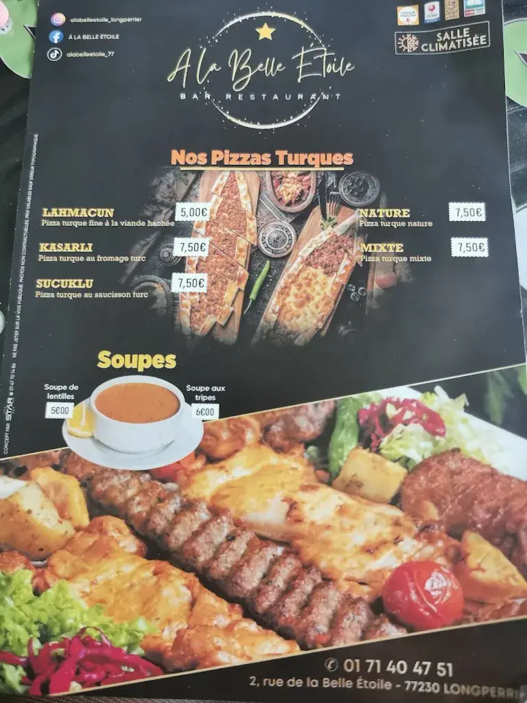 Menu_A LA BELLE ETOILE_Longperrier_image_4