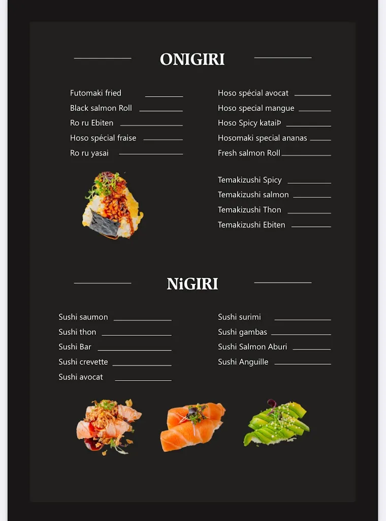 Menu_KIZUNA Restaurant 絆_Épinay-sur-Orge_immagine_2