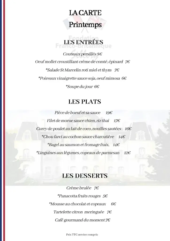 Menu_La Table de Sillery_Épinay-sur-Orge_image_3