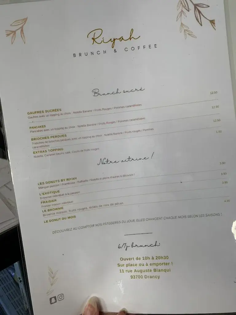 Menu_Ritual Brunch& Coffee_Drancy_image_2