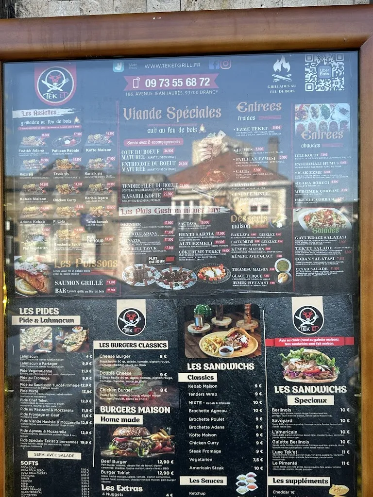 Menü_Tek'Et Grill_Drancy_Bild_1