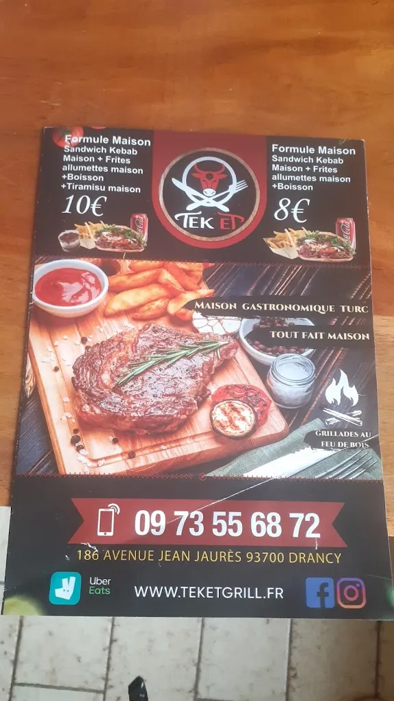 Menü_Tek'Et Grill_Drancy_Bild_2