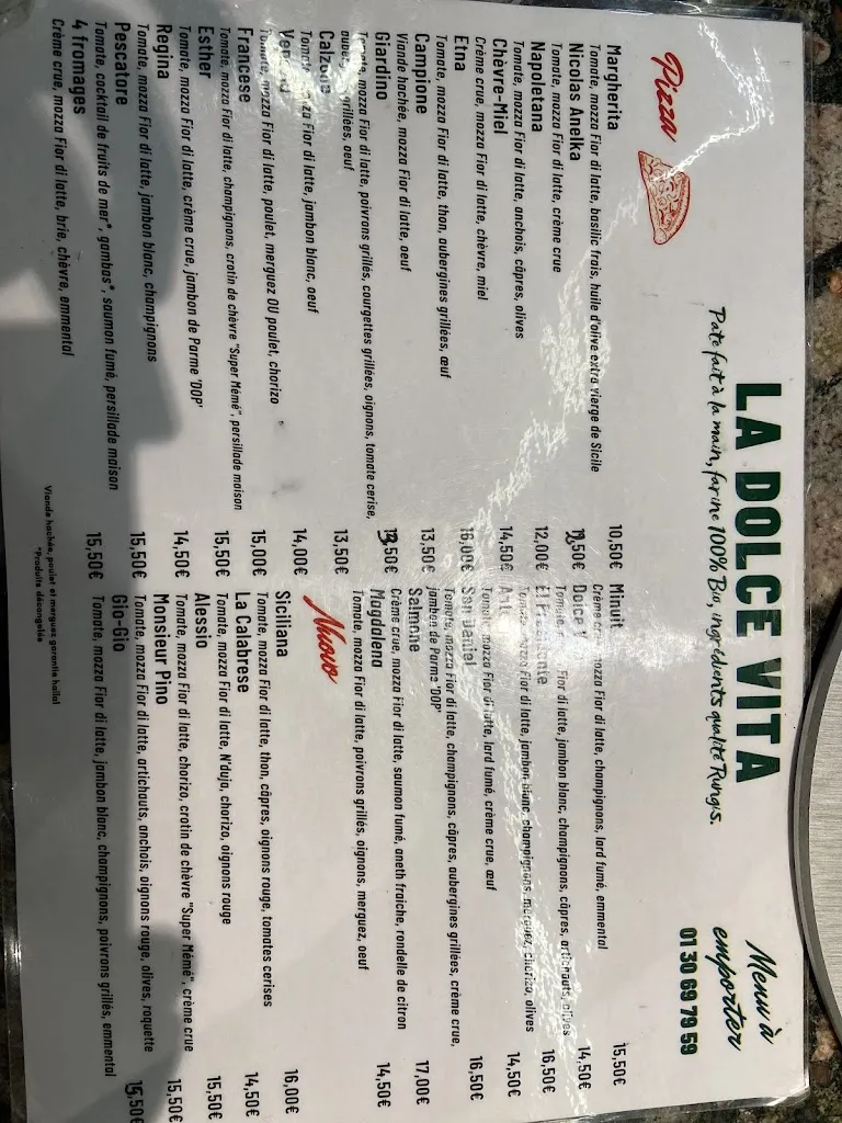 Menu_Dolce Vita_Élancourt_image_1