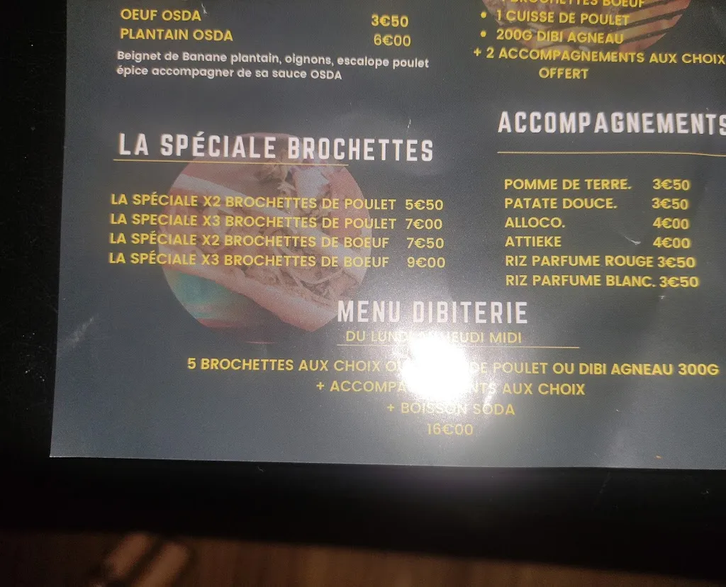 Menu_o'saveurs d'afrique_Élancourt_image_4
