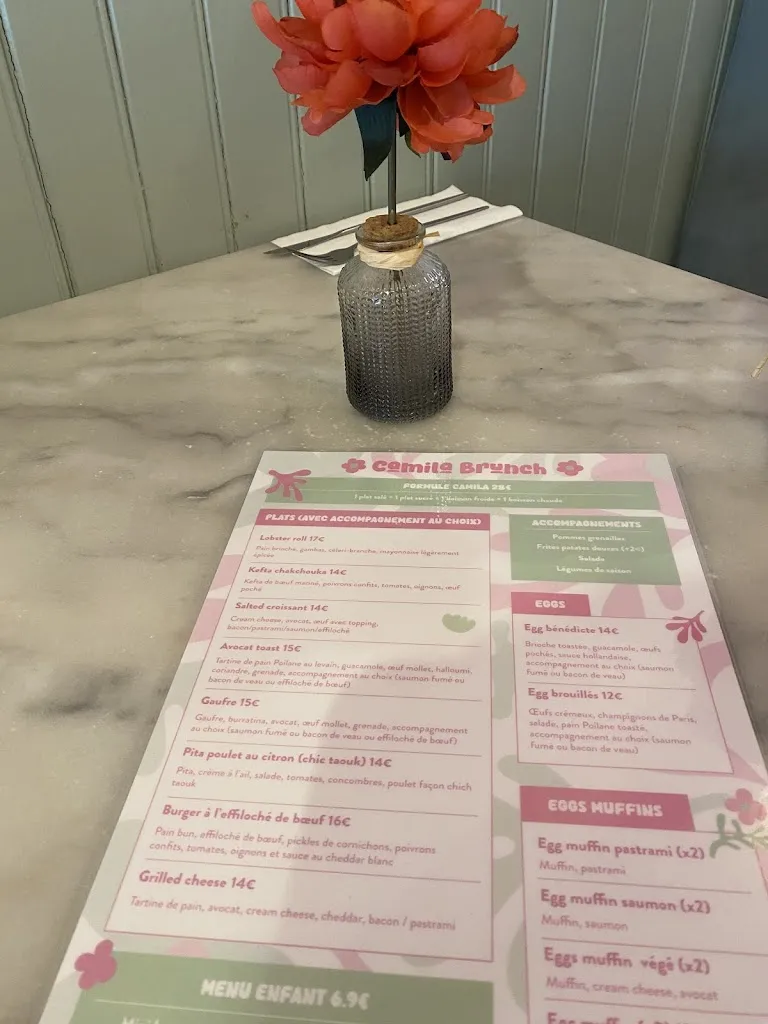 Menu_Restaurant Courbevoie | Brunch Camila Café_Courbevoie_image_3