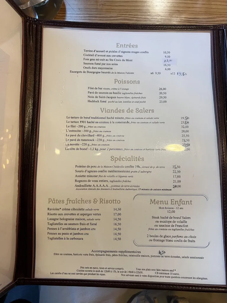 Menu_Brasserie 1901_Courbevoie_image_3