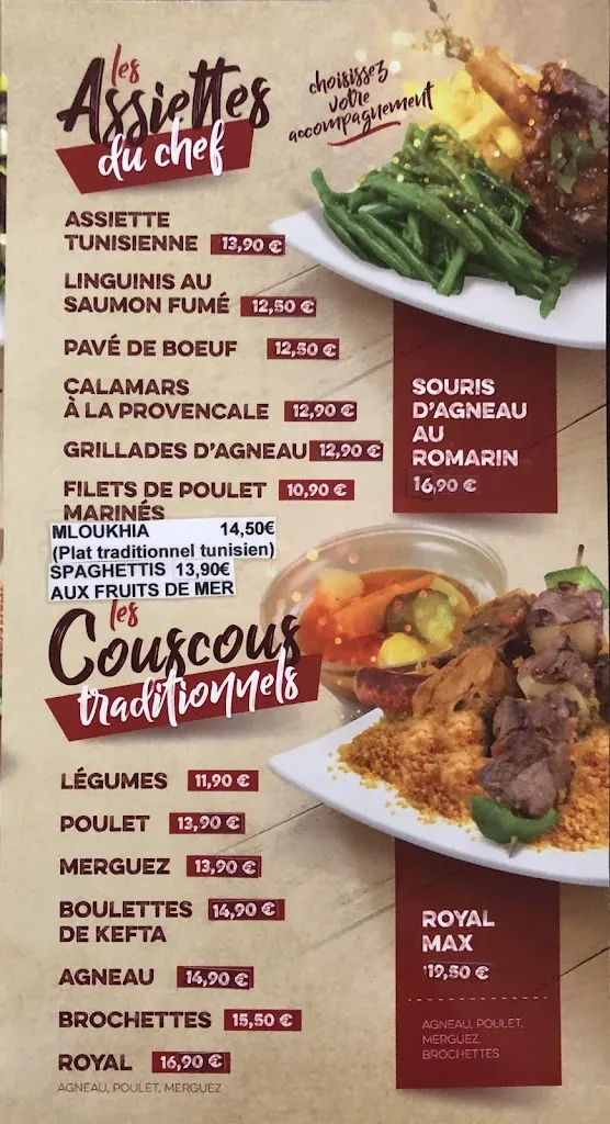 Menu_A La Bonne Adresse_Courbevoie_image_1