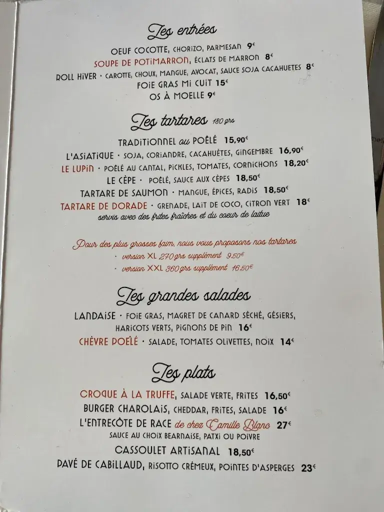 Menu_Bistrot Lupin - Bécon les Bruyères_Courbevoie_image_2