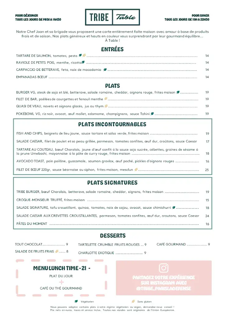 Menu_Tribe Table_Courbevoie_image_1